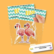 Pink Flamingo Sticker | Flamingo Sticker