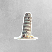 Leaning Tower Sticker | Leaning Tower Of Pisa Sticker | Italy Decal