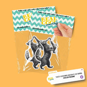 Cat Sticker | Saxophone Cat Sticker | Musical Cat Sticker