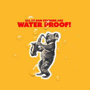 Koala Bear Sticker | Saxophone Koala Bear Sticker | Musical Koala Bear Sticker