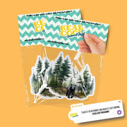 Black Bear Sticker | Bear In The Woods Sticker | Bear Sticker