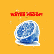 Lemon Sticker | Lemon Woodcut Sticker | Lemon Decal