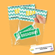 Broadway Street Sign Sticker | Broadway Sign Decal | New York Sticker