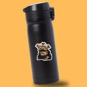 Hugging Yorkies Sticker | Cute Yorkies Decal for Laptop, Water Bottle, & Planner - Adorable Yorkies Gift for Any Occasion