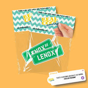 Lenox Ave Sign Sticker | Lenox Ave Sign Decal | New York Sticker