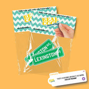 Lexington Ave Sign Sticker | Lexington Ave Sign Decal | New York Sticker