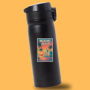 Miami Beach Sticker - Miami Beach Retro Sticker - Miami Retro Sticker