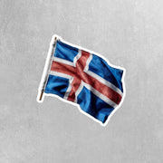Iceland Flag Sticker | Icelandic Flag Sticker | Iceland Flag Decal