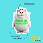 Guilty Cat Sticker | Cat Sticker | Cute Cat Sticker | Funny Cat Sticker