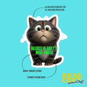 Guilty Cat Sticker | Cat Sticker | Cute Cat Sticker | Funny Cat Sticker