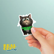 Guilty Cat Sticker | Cat Sticker | Cute Cat Sticker | Funny Cat Sticker