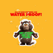 Guilty Cat Sticker | Cat Sticker | Cute Cat Sticker | Funny Cat Sticker