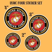 United States Marines Sticker | USMC Logo | Military Stickers