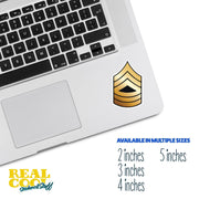 US Army Sticker | Sergeant First Class Sticker | US Army Sergeant Badge Sticker