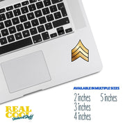 US Army Sticker | Sergeant Sticker | US Army Sergeant Badge Sticker