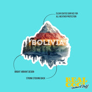 Bolivia Sticker | Bolivia Decal | Bolivia Souvenir