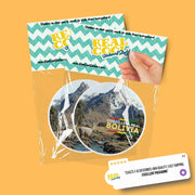 Cordillera Real Bolivia Sticker | Bolivia Decal | Bolivia Souvenir