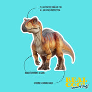 Camptosaurus Sticker | Camptosaurus Decal | Dinosaur Water Bottle Sticker