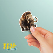 Woolly Mammoth Sticker | Woolly Mammoth Sticker Decal | Dinosaur Water Bottle Sticker