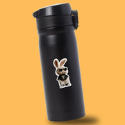 Designer Bunny Sticker | Designer Rabbit Decal | Bunny Sticker