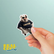 Designer Pig Sticker | Designer Pig Decal | Pig Sticker