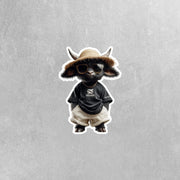 Designer Goat Sticker | Designer Goat Decal | Goat Sticker