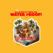 Marrakech Market Sticker | Morocco Sticker