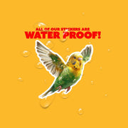 Parakeet Sticker | Yellow Parakeet Sticker