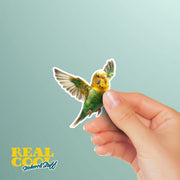 Parakeet Sticker | Yellow Parakeet Sticker