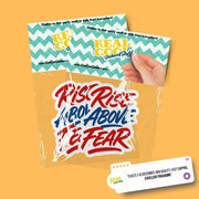Rise Above Fear Sticker | Motivational Sticker | Inspiration Sticker