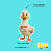 Silly Goose Vinyl Sticker | Goose Sticker | Funny Goose Decal