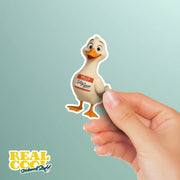 Silly Goose Vinyl Sticker | Goose Sticker | Funny Goose Decal