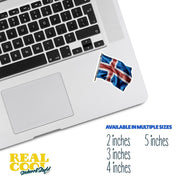 Iceland Flag Sticker | Icelandic Flag Sticker | Iceland Flag Decal