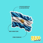 Paraguay Flag Sticker | Paraguay Flag Sticker | Paraguay Flag Decal