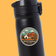 Scottsdale Lodge Sticker | Scottsdale Travel Decal | Scottsdale Arizona Illustration Sticker