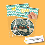 The St. Regis Aspen Resort Sticker | Aspen Travel Decal | Aspen Colorado Illustration Sticker