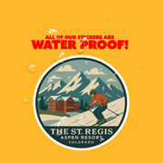 The St. Regis Aspen Resort Sticker | Aspen Travel Decal | Aspen Colorado Illustration Sticker
