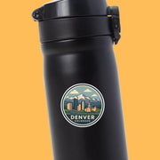 Denver Sticker | Denver Travel Decal | Denver Colorado Illustration Sticker