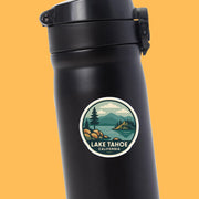 Lake Tahoe Sticker | Lake Tahoe Travel Decal | Lake Tahoe Illustration Sticker