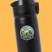 Seattle Washington Sticker | Seattle Travel Decal | Seattle Illustration Sticker