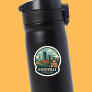 Nashville Sticker | Nashville Tennessee Travel Decal | Nashville Illustration Sticker