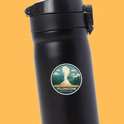 Yellowstone National Park Sticker | Yellowstone Travel Decal | Yellowstone Illustration Sticker