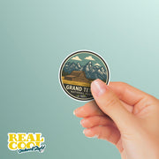 Grand Teton National Park Sticker | Grand Teton Travel Decal | Grand Teton Illustration Sticker