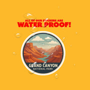 Grand Canyon Sticker | Grand Canyon Travel Decal | Grand Canyon Illustration Sticker