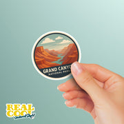 Grand Canyon Sticker | Grand Canyon Travel Decal | Grand Canyon Illustration Sticker
