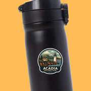 Acadia National Park Sticker | Acadia Travel Decal | Acadia National Park Illustration Sticker