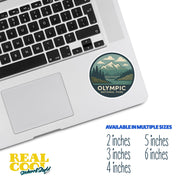 Olympic National Park Sticker | Olympic National Park Travel Decal | Olympic National Park Illustration Sticker