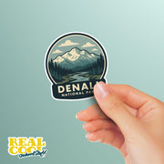 Denali National Park Sticker | Denali National Park Travel Decal | Denali National Park Illustration Sticker