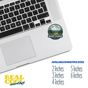Mount Rainier National Park Sticker | Mount Rainier National Park Travel Decal | Mount Rainier National Park Illustration Sticker