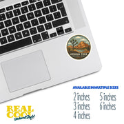 Joshua Tree National Park Sticker | Joshua Tree National Park Travel Decal | Joshua Tree National Park Illustration Sticker